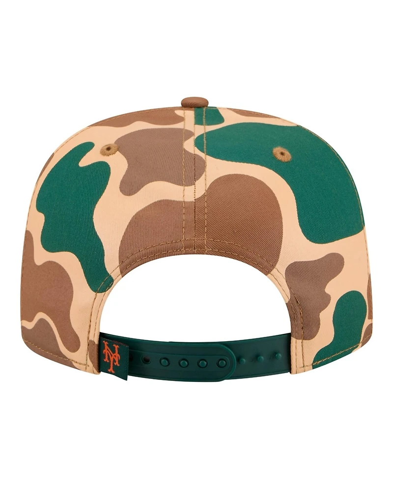 New Era Men's Camo New York Mets Duck 19TWENTY Adjustable Hat