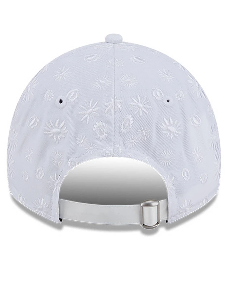New Era Women's White New York Giants Floral 9TWENTY Adjustable Hat