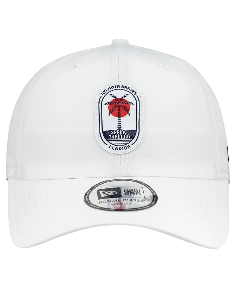 New Era Men's White Atlanta Braves 2026 Spring Training Fan Pack Icon Casual Classic Adjustable Hat