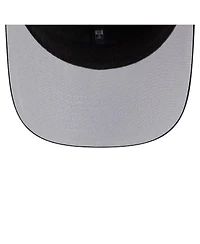 New Era Men's Black Chicago Cubs Tonal Camo 9SEVENTY Stretch-Snap Hat