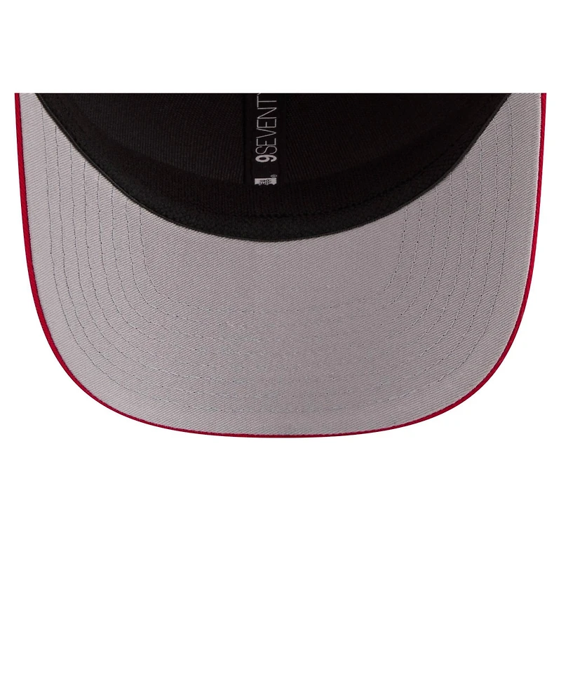 New Era Men's Scarlet San Francisco 49ers Contest 9SEVENTY Adjustable Trucker Hat