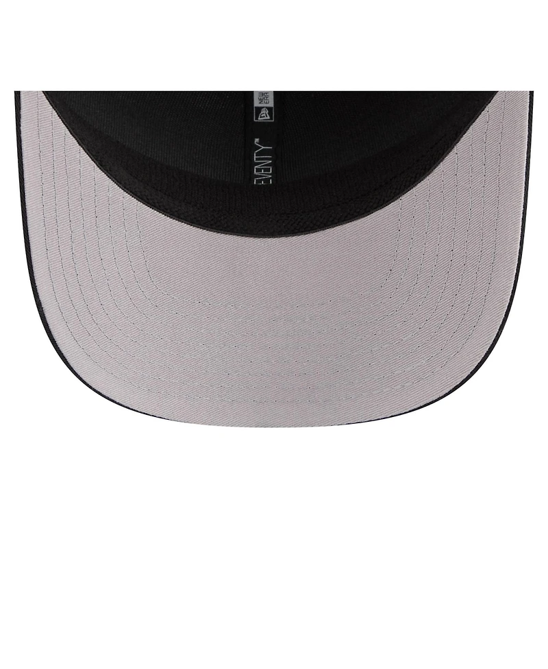 New Era Men's Black Las Vegas Raiders Contest 9SEVENTY Adjustable Trucker Hat