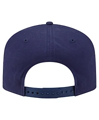 New Era Men's Navy Tampa Bay Rays Stacked 19TWENTY Adjustable Hat