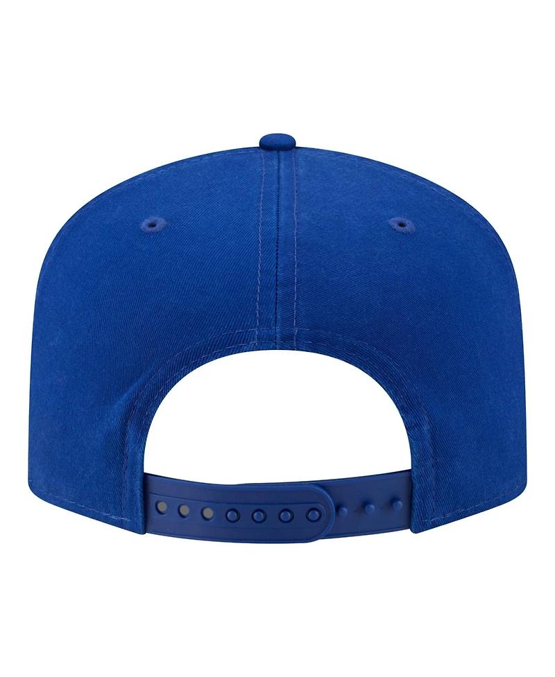 New Era Men's Royal Chicago Cubs Stacked 19TWENTY Adjustable Hat