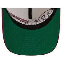 New Era Men's Cream/Red Philadelphia Phillies Classic A-Frame 9FIFTY Snapback Hat