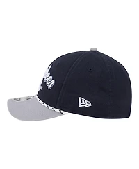 New Era Men's Navy/Gray New York Yankees Team Loyal 9FORTY M-Crown Adjustable Hat