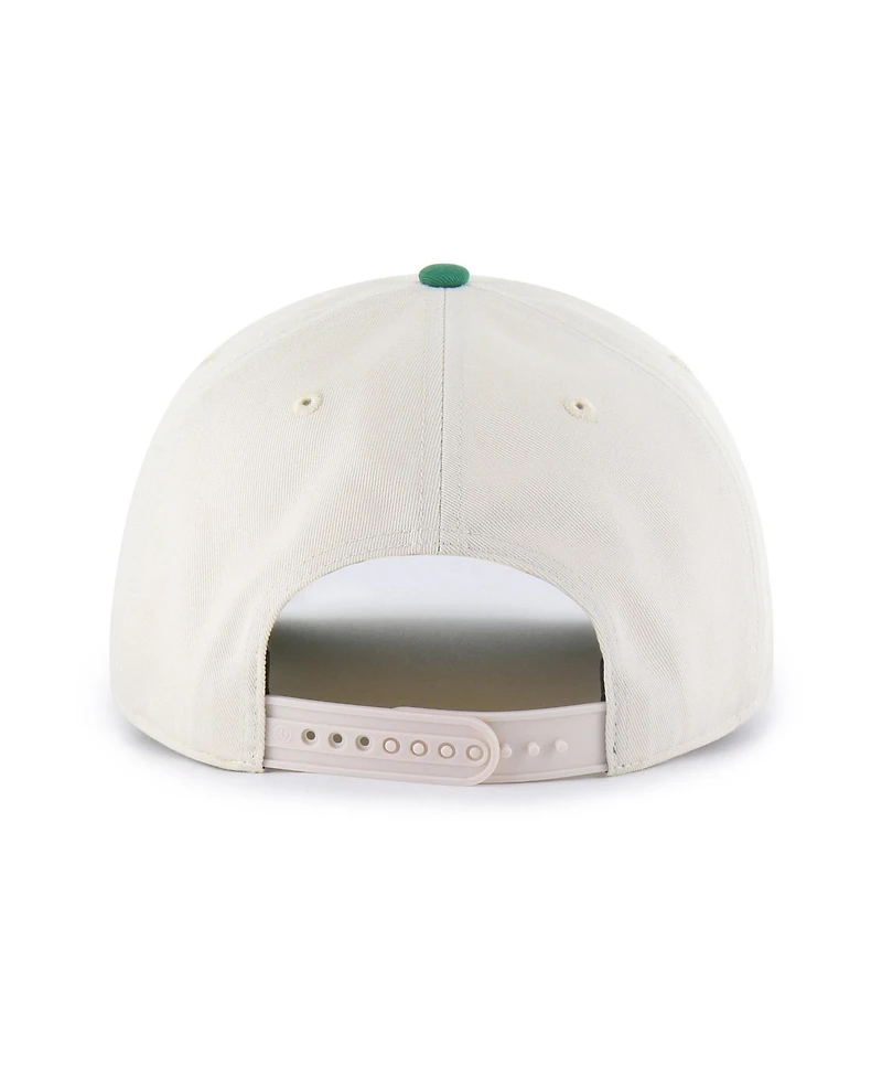 47 Brand Men's Natural Philadelphia Eagles Throwback Arcitext Hitch Adjustable Hat