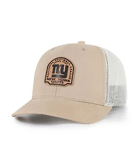 '47 Brand Men's Khaki New York Giants Bonehide Trucker Adjustable Hat