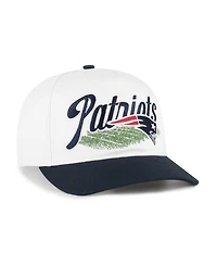 47 Brand Men's Cream New England Patriots Enfield Hitch Adjustable Hat