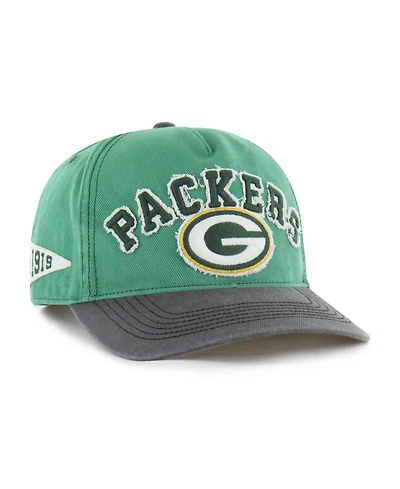 47 Brand Men's Green Bay Packers Calderwood Well Worn Hitch Adjustable Hat