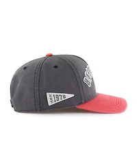 47 Brand Men's Charcoal Tampa Bay Buccaneers Calderwood Well Worn Hitch Adjustable Hat