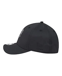 New Era Men's Black Minnesota Twins Metallic 39THIRTY M-Crown Flex Hat