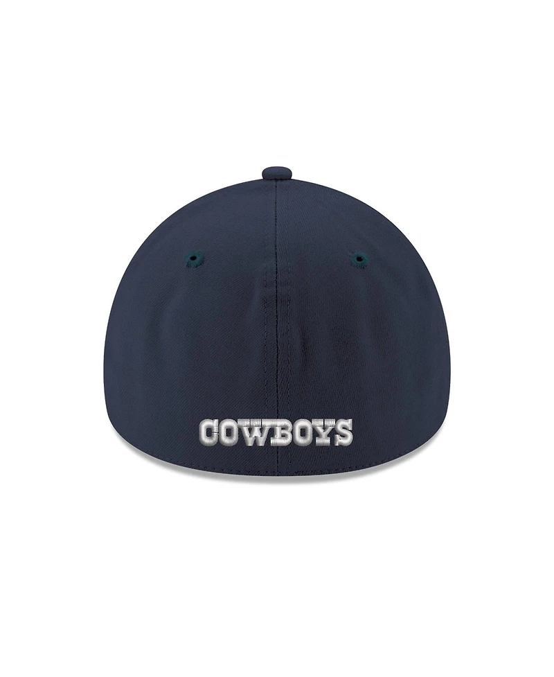New Era Men's Navy Dallas Cowboys Core Team 39THIRTY Flex Hat