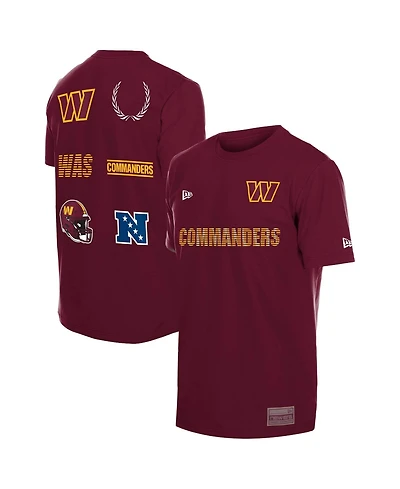 New Era Men's Burgundy Washington Commanders Match T-Shirt