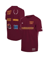 New Era Men's Burgundy Washington Commanders Match T-Shirt
