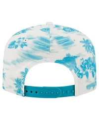 New Era Men's White Miami Dolphins Tropics 19TWENTY Adjustable Hat