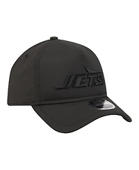 New Era Men's Black New York Jets Apex 9FORTY Adjustable Hat