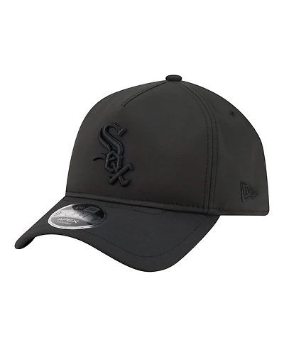 New Era Men's Black Chicago White Sox Injection Apex 9FORTY Adjustable Hat