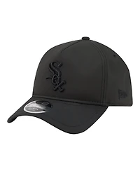 New Era Men's Black Chicago White Sox Injection Apex 9FORTY Adjustable Hat