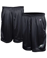 Champion Men's Black Philadelphia Eagles Classic Mesh Shorts