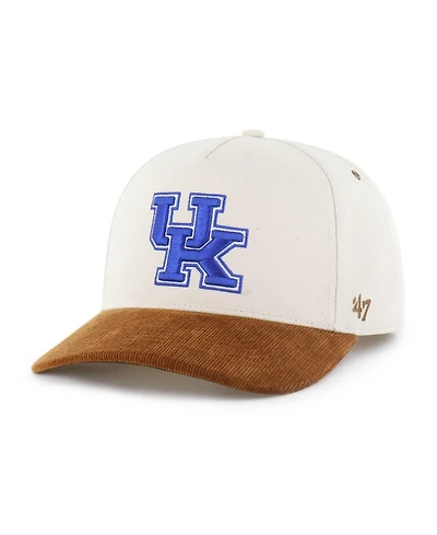 Carhartt x '47 Brand Men's Natural/Brown Kentucky Wildcats Undyed Relaxed Hitch Adjustable Hat