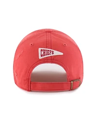'47 Brand Men's Red Kansas City Chiefs Seymoore Clean Up Adjustable Hat