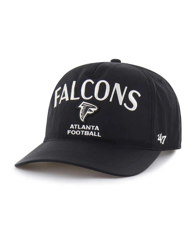 47 Brand Men's Black Atlanta Falcons Modernia Hitch Adjustable Hat