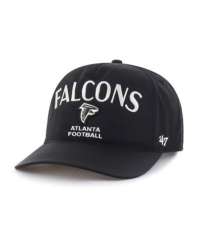 47 Brand Men's Black Atlanta Falcons Modernia Hitch Adjustable Hat