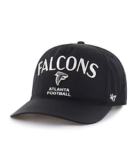 47 Brand Men's Black Atlanta Falcons Modernia Hitch Adjustable Hat