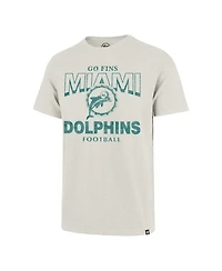 '47 Brand Men's Natural Miami Dolphins Head On Scrum T-Shirt