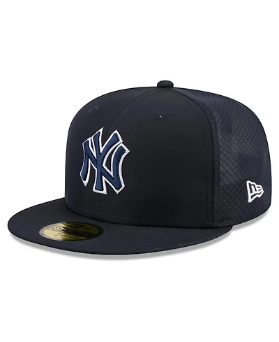 New Era Big Boys and Girls Navy York Yankees Batting Practice 59FIFTY Fitted Hat