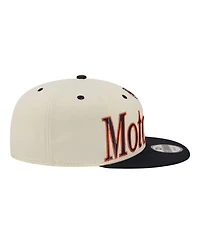 New Era Men's Cream Detroit Tigers Oversized Slogan 9FIFTY Snapback Hat