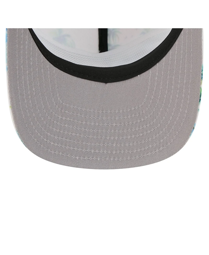 New Era Men's White Las Vegas Raiders Aloha 19TWENTY Adjustable Hat