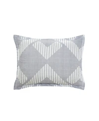 Macy's Colton Geo Reversible Microfiber 3-piece Comforter Set
