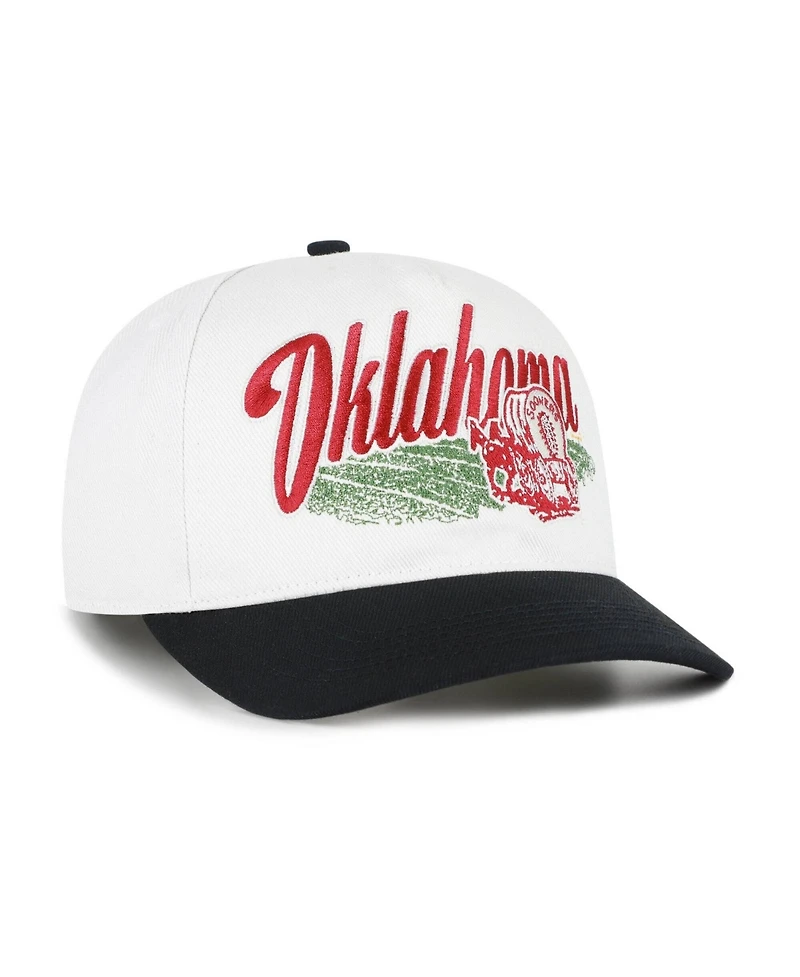 47 Brand Men's and Women's Natural Oklahoma Sooners Saturday Capsule Enfield Hitch Adjustable Hat