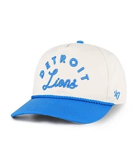 47 Brand Women's Natural Detroit Lions Rope Script Hitch Adjustable Hat
