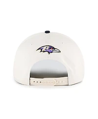 47 Brand Women's Natural Baltimore Ravens Rope Script Hitch Adjustable Hat