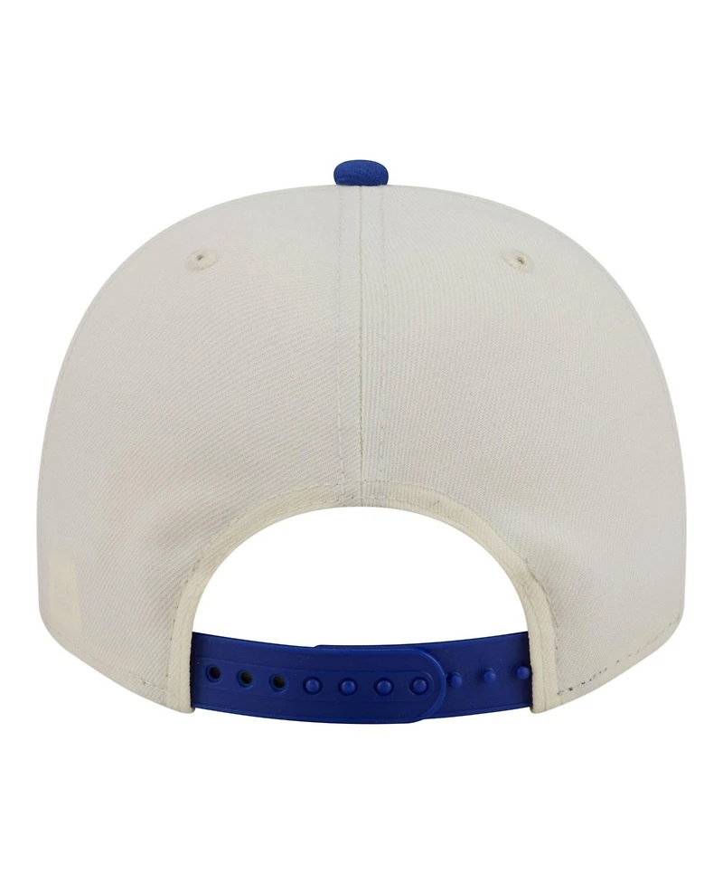 New Era Men's Cream/Royal Buffalo Bills A-Frame 9FIFTY Snapback Hat