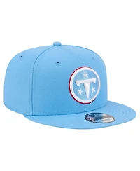 New Era Men's /Light Blue Tennessee Titans 9FIFTY Snapback Hat