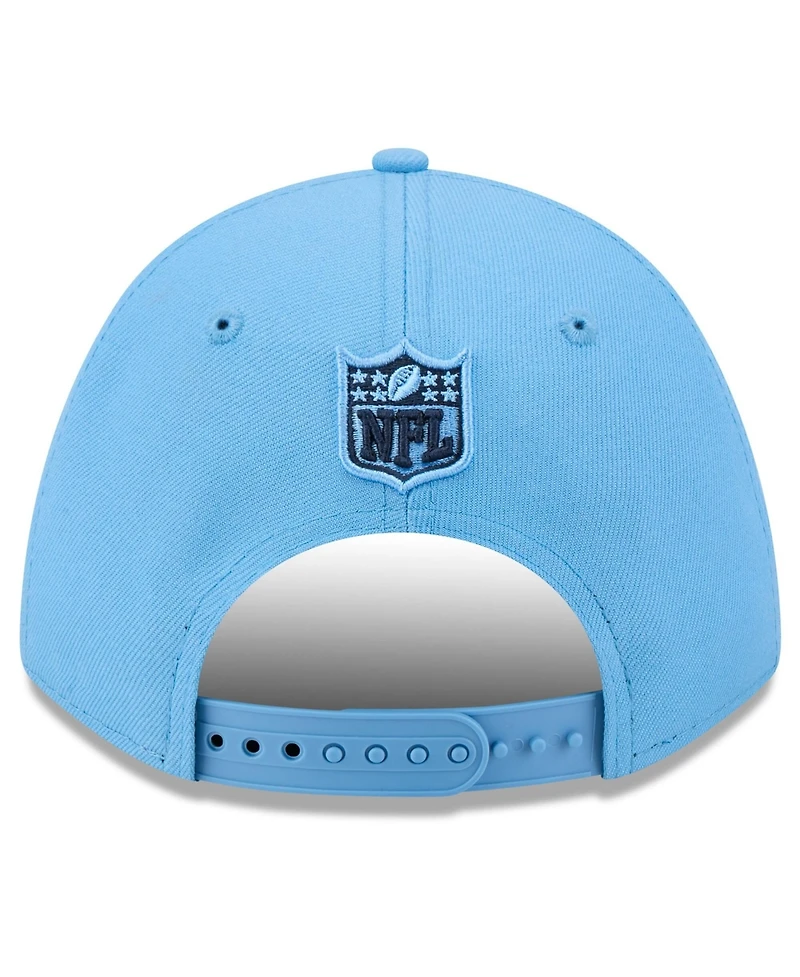 New Era Men's Light Blue Tennessee Titans 9FORTY Adjustable Hat
