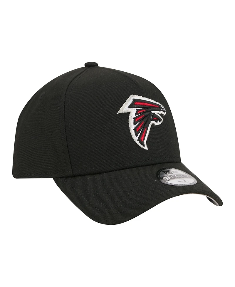 New Era Big Boys and Girls Black Atlanta Falcons 9FORTY A-Frame Adjustable Hat