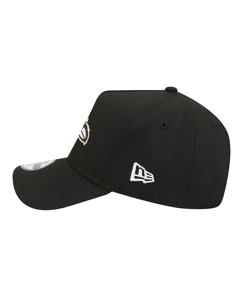 New Era Big Boys and Girls Black Baltimore Ravens 9FORTY A-Frame Adjustable Hat