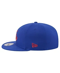 New Era Men's Royal Buffalo Bills Core Team Script 9FIFTY Snapback Hat