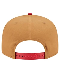 New Era Men's Khaki/Red Cincinnati Reds Ice Cream 9FIFTY Snapback Hat