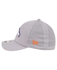 New Era Men's Gray Denver Broncos Perforated 39THIRTY M-Crown Flex Hat
