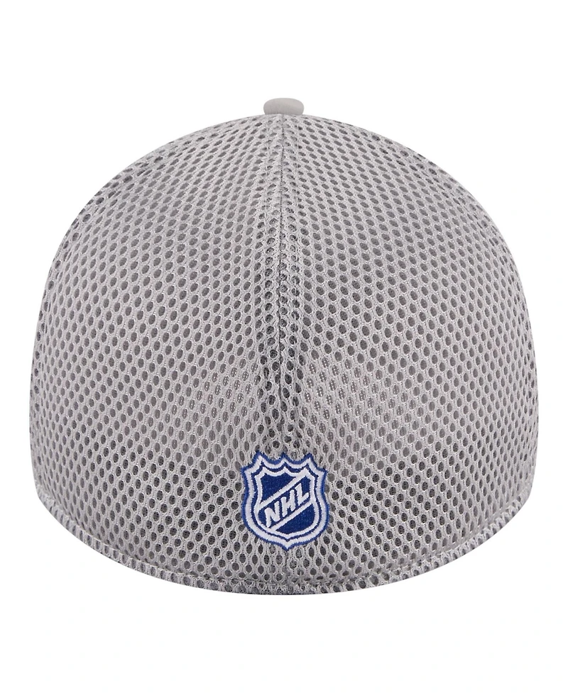 New Era Men's Gray Buffalo Sabres Logo 39THIRTY Flex Hat