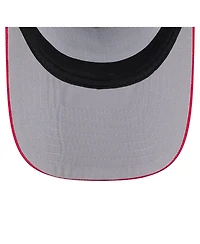 New Era Men's White/Scarlet San Francisco 49ers Foodie 9FIFTY A-Frame Trucker Snapback Hat