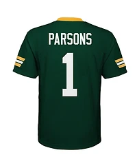 Outerstuff Big Boys and Girls Micah Parsons Green Bay Packers Replica Jersey
