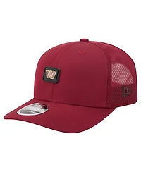 New Era Men's Burgundy Washington Commanders Micro Badge 9SEVENTY Adjustable Hat