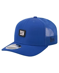 New Era Men's Royal New York Giants Micro Badge 9SEVENTY Adjustable Hat